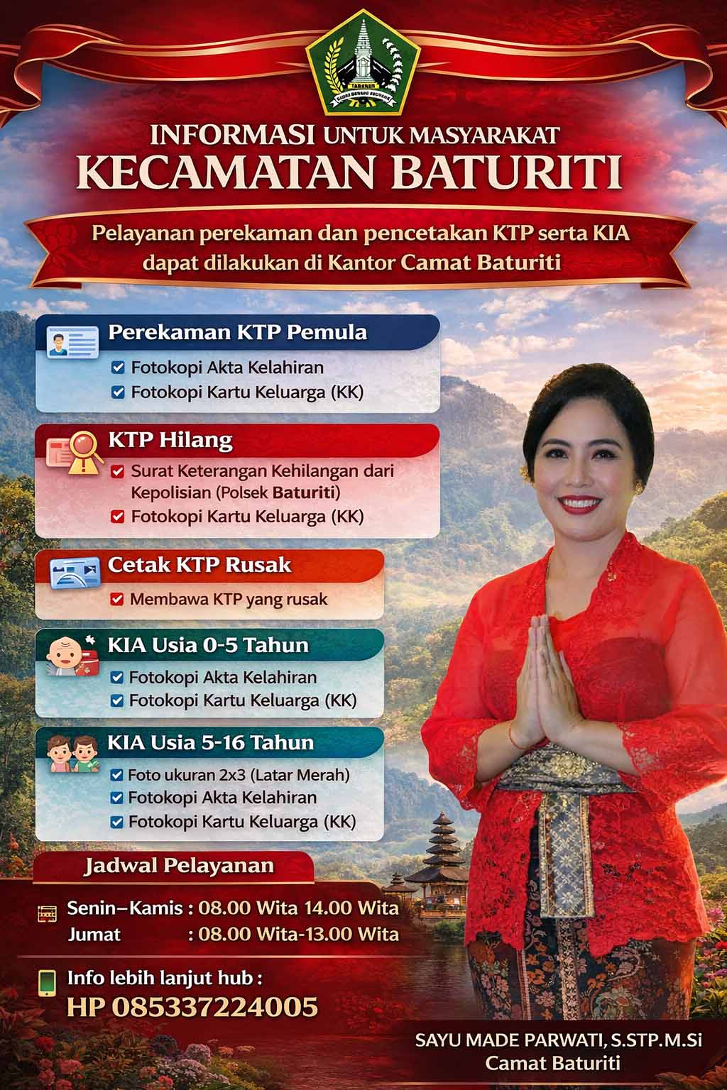 Pengumuman_Cetak_KTP_Kecamatan_Baturiti_vertikal